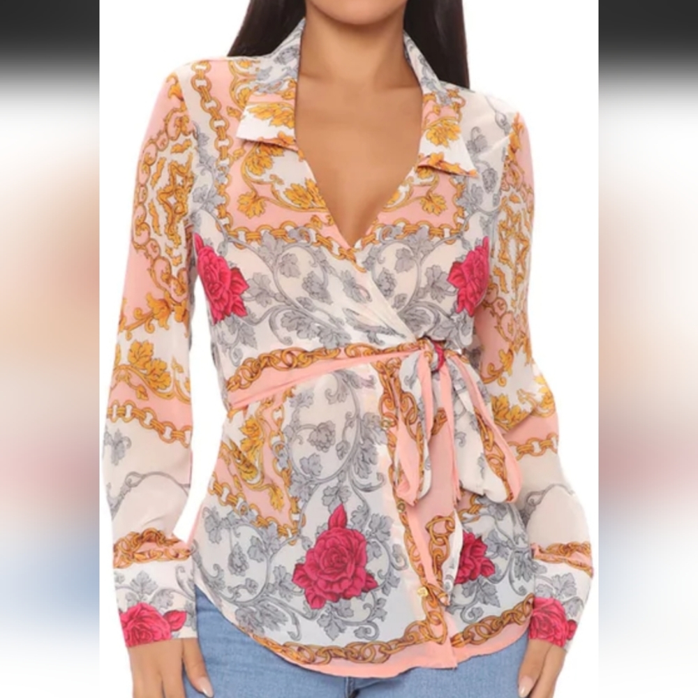 Floral blouse